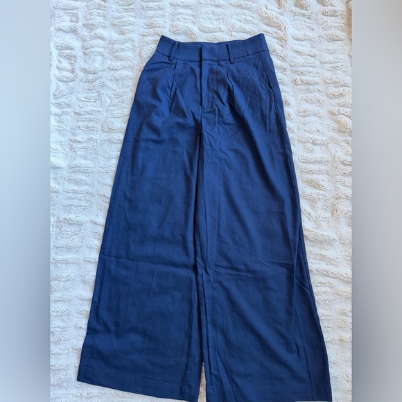 Commense Ruffled Cami Top and Wide-Leg Pants set in Blue - Size Small - Picture 8 of 10